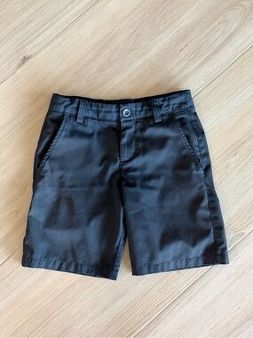 Under Armour Boys Black Performance Shorts